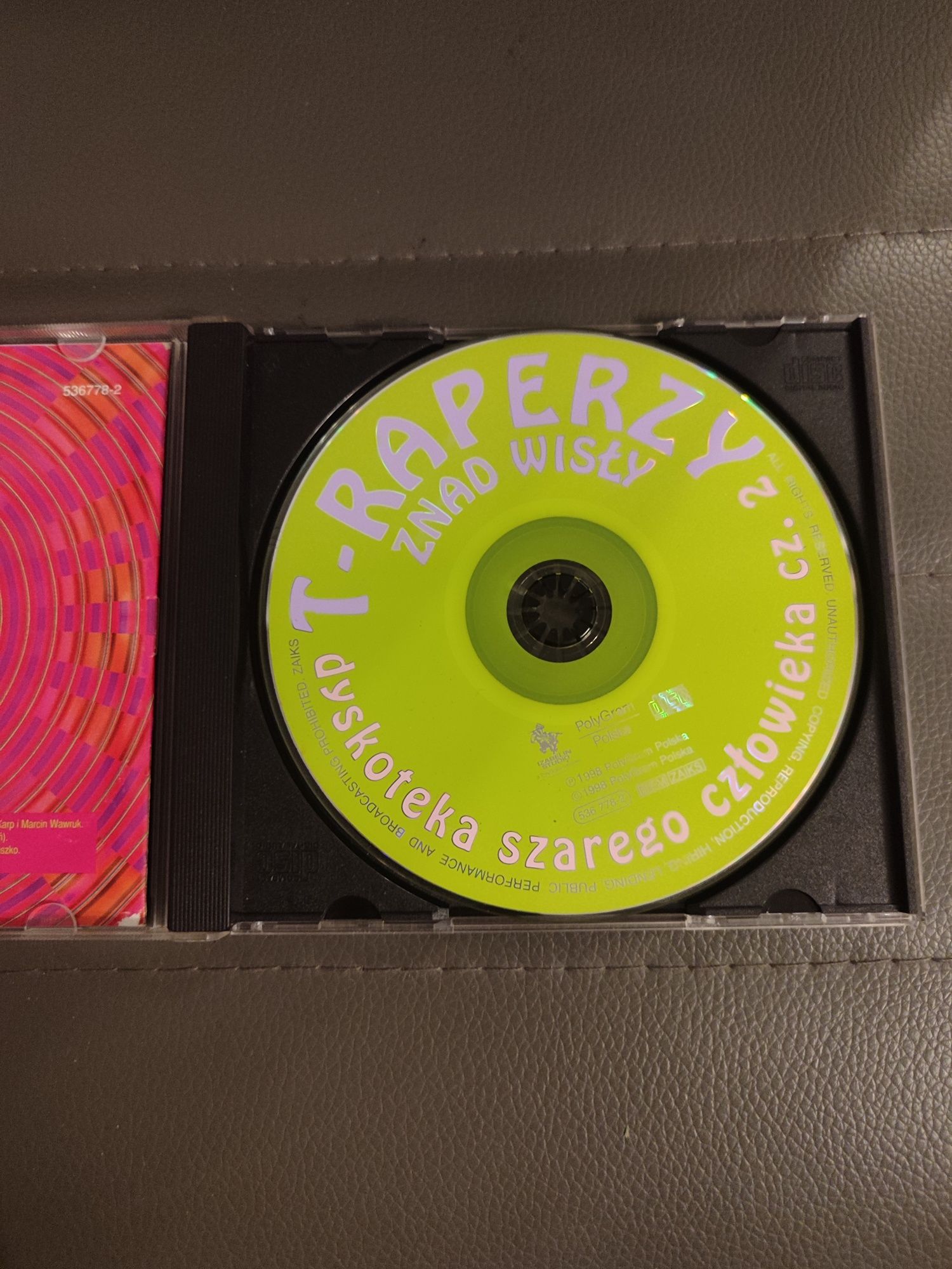 T-RAPERZY znad wisły dyskoteka szarego człowieka płyta CD