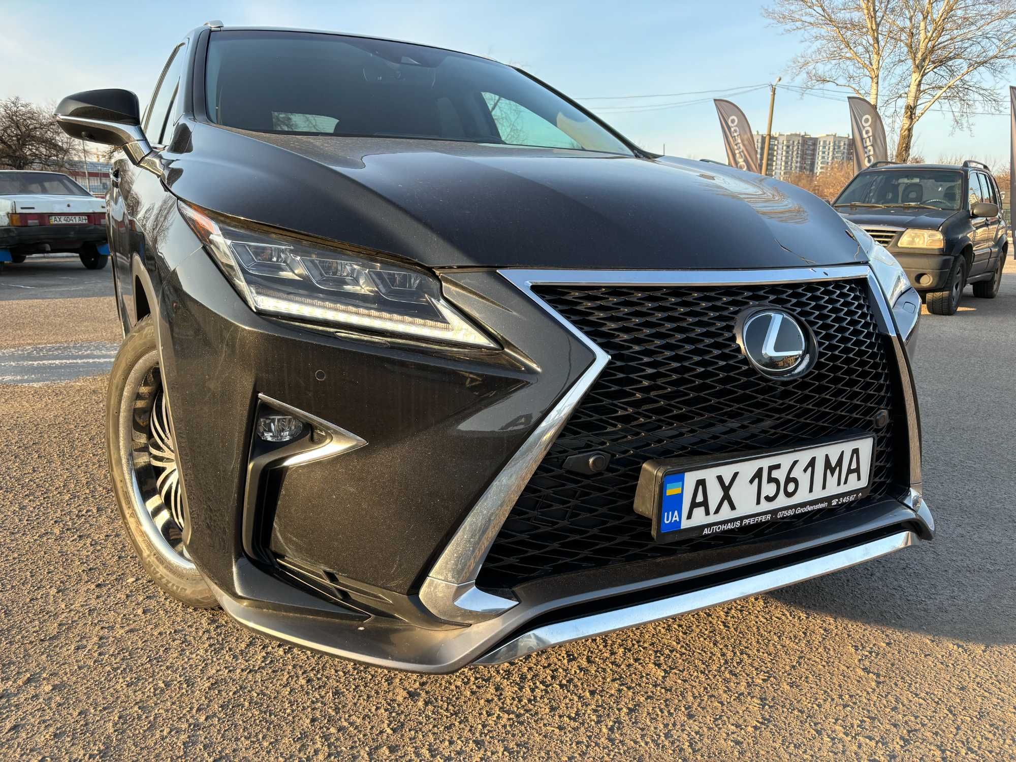 LEXUS RX-350 2018 SPORT в топовой комплектации без пробега по Украине