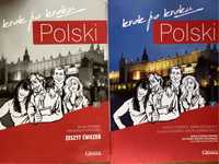 Krok po kroku Polski zeszyt ćwiczeń i podręcznik Poziom A1