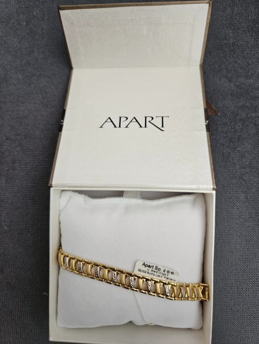 Złota bransoletka Apart