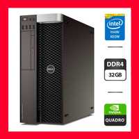 Робоча станція Dell T5810/Xeon E5/32GB DDR4/256GB SSD+1TB HDD/K2200