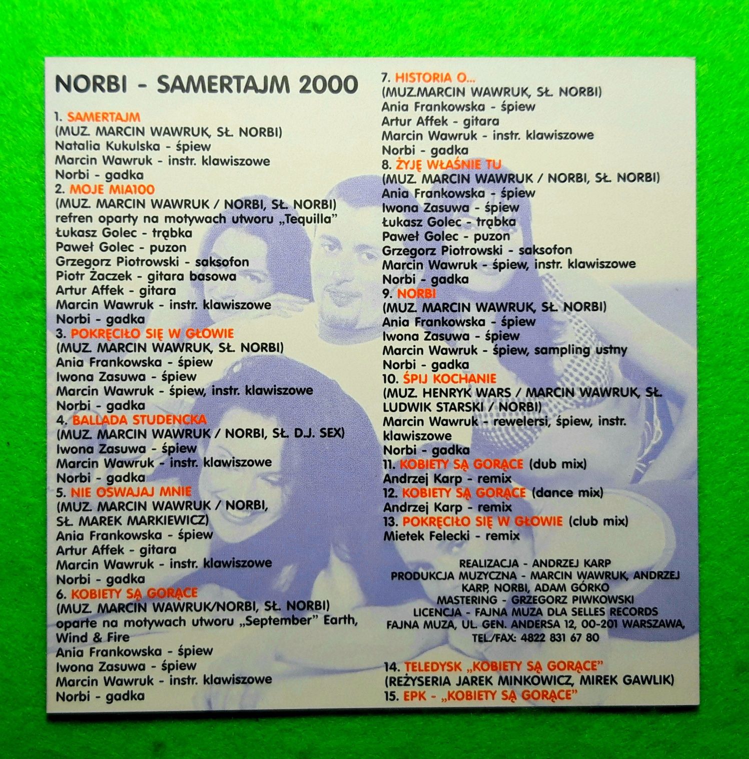 Norbi – Samertajm 2000 (CD, 2000)