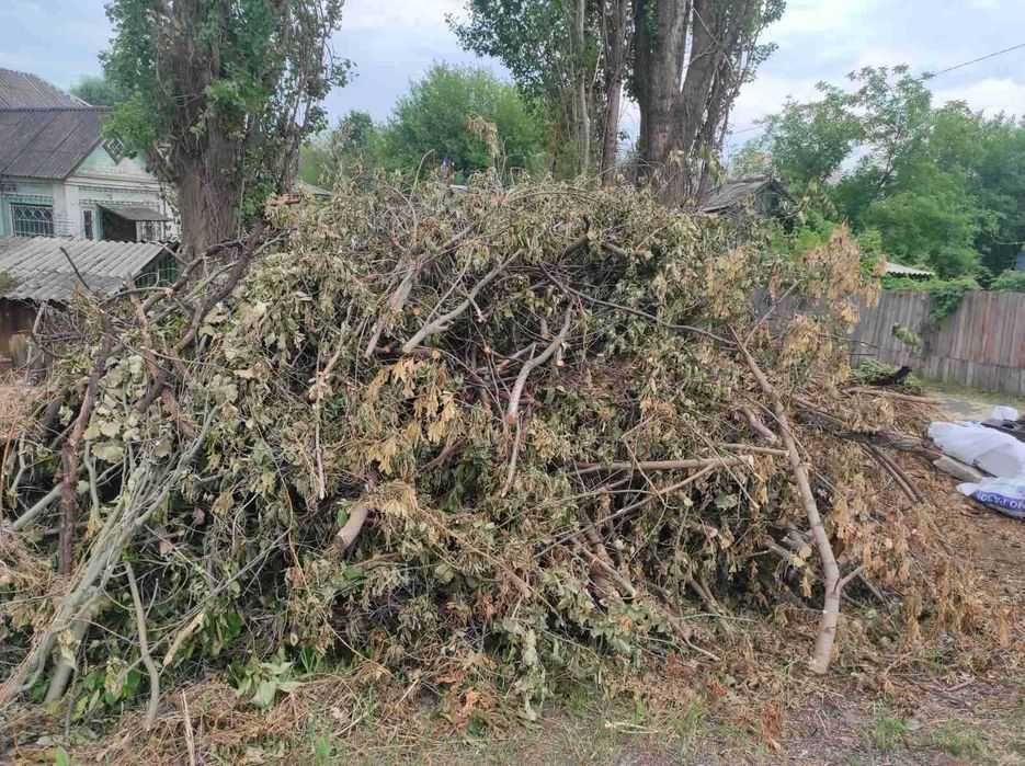 Вивіз сміття, мотлоху, гілок, меблів, піддонів/вывоз мусора