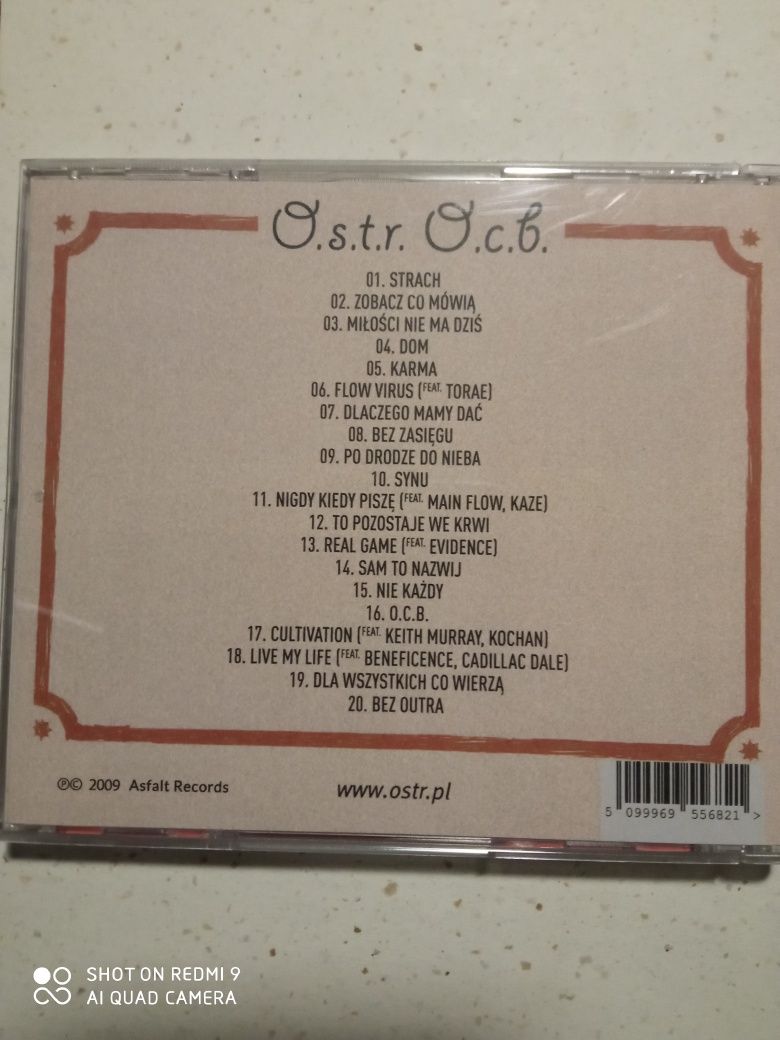 O.S.T.R. - O.C.B. CD