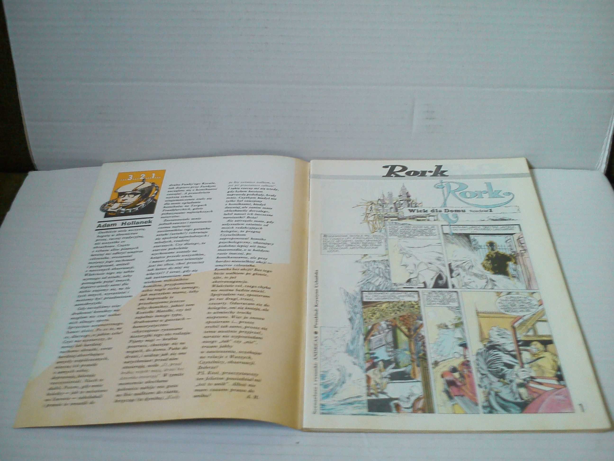Komiks FANTASTYKA RORK - FRAGMENTY wydanie 1 1989