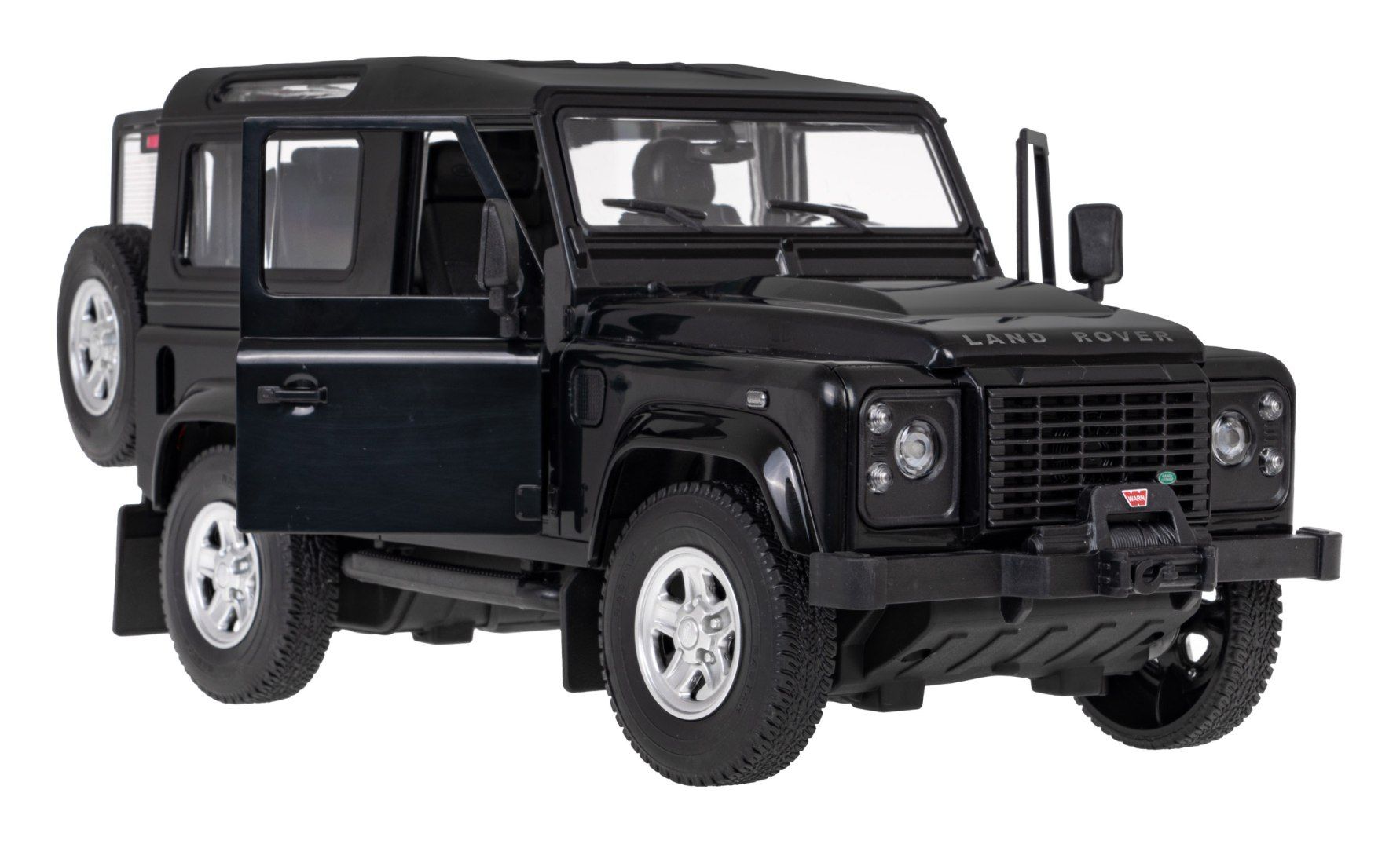 Autko R/C Land Rover Defender RASTAR Czarny Auto zdlanie sterowane