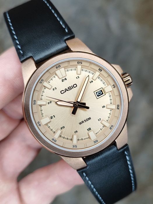 Годинник чоловічий Casio MTP-E173BL-1 Оригинал Гарантия Часы мужские