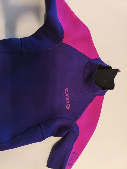 Krótka pianka surfingowa z neoprenu 1,5mm Decathlon