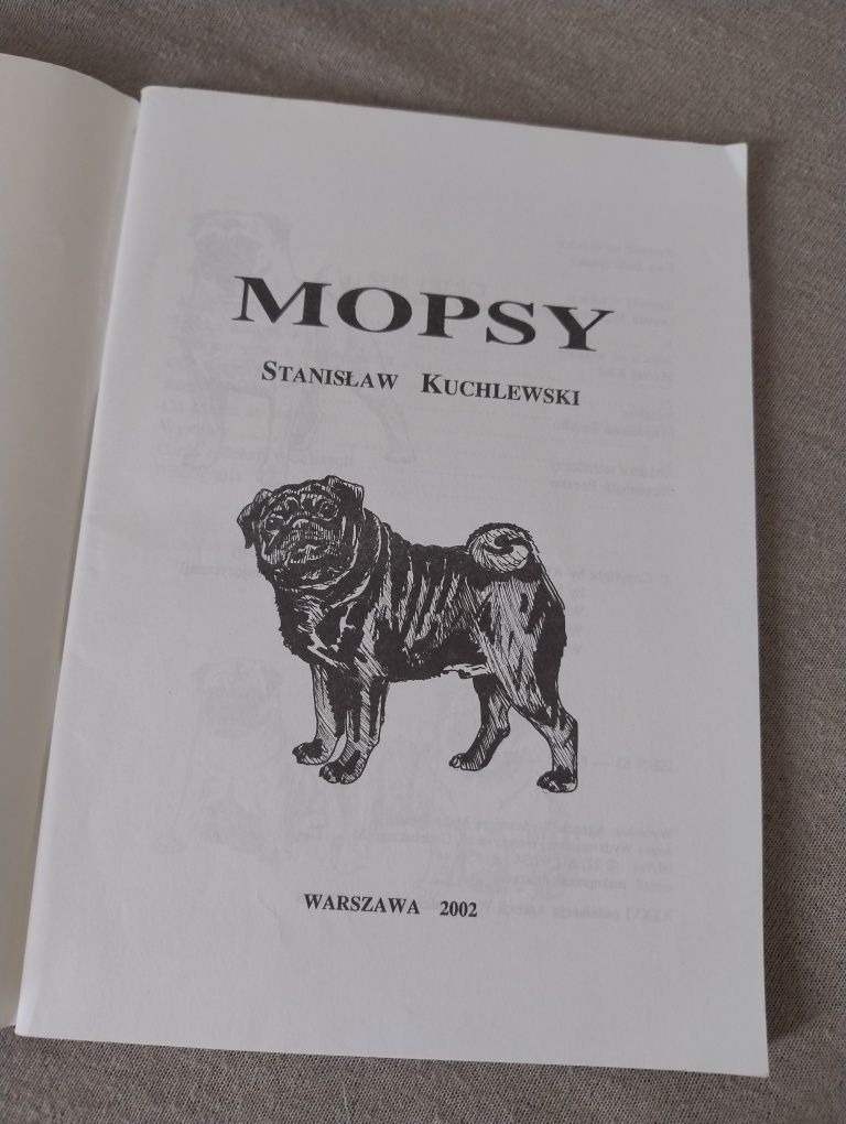 Mopsy Stanisław Kuchlewski podręcznik o rasie