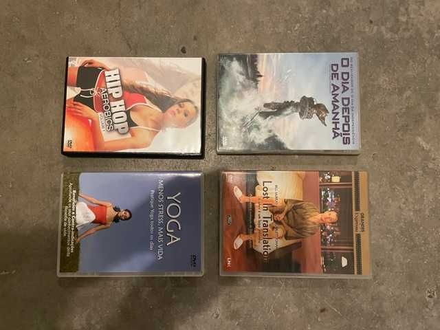 Quatro filmes em DVD