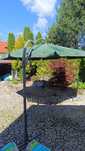 Parasol ogrodowy z podstawą 340cm