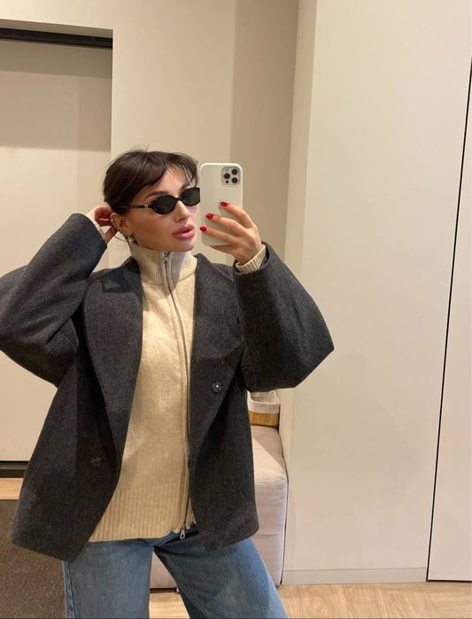 Люкс бренд кашеміровий светр M/Onesize