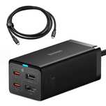 2w1 ładowarka sieciowa gan5 pro + hub konwerter hdmi 4k 2x usb-c qmx