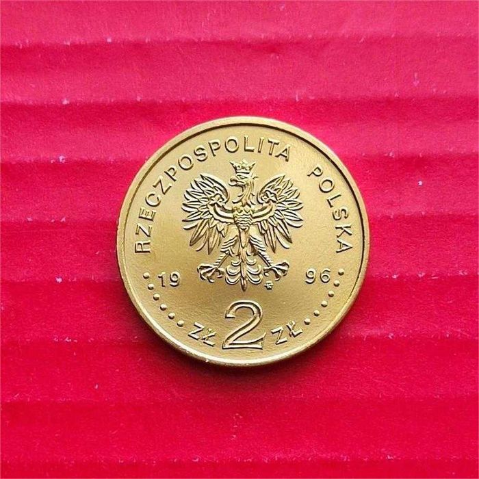 Moneta 2 zł GN okolicznościowa - Henryk Sienkiewicz 1996r (mennicza)