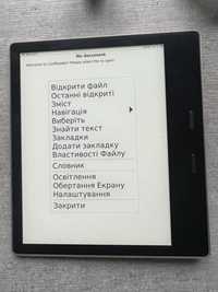 Kindle Oasis 10 покол. 7 дюйм. 32гб. Gold. Українська. Всі формати.FB2