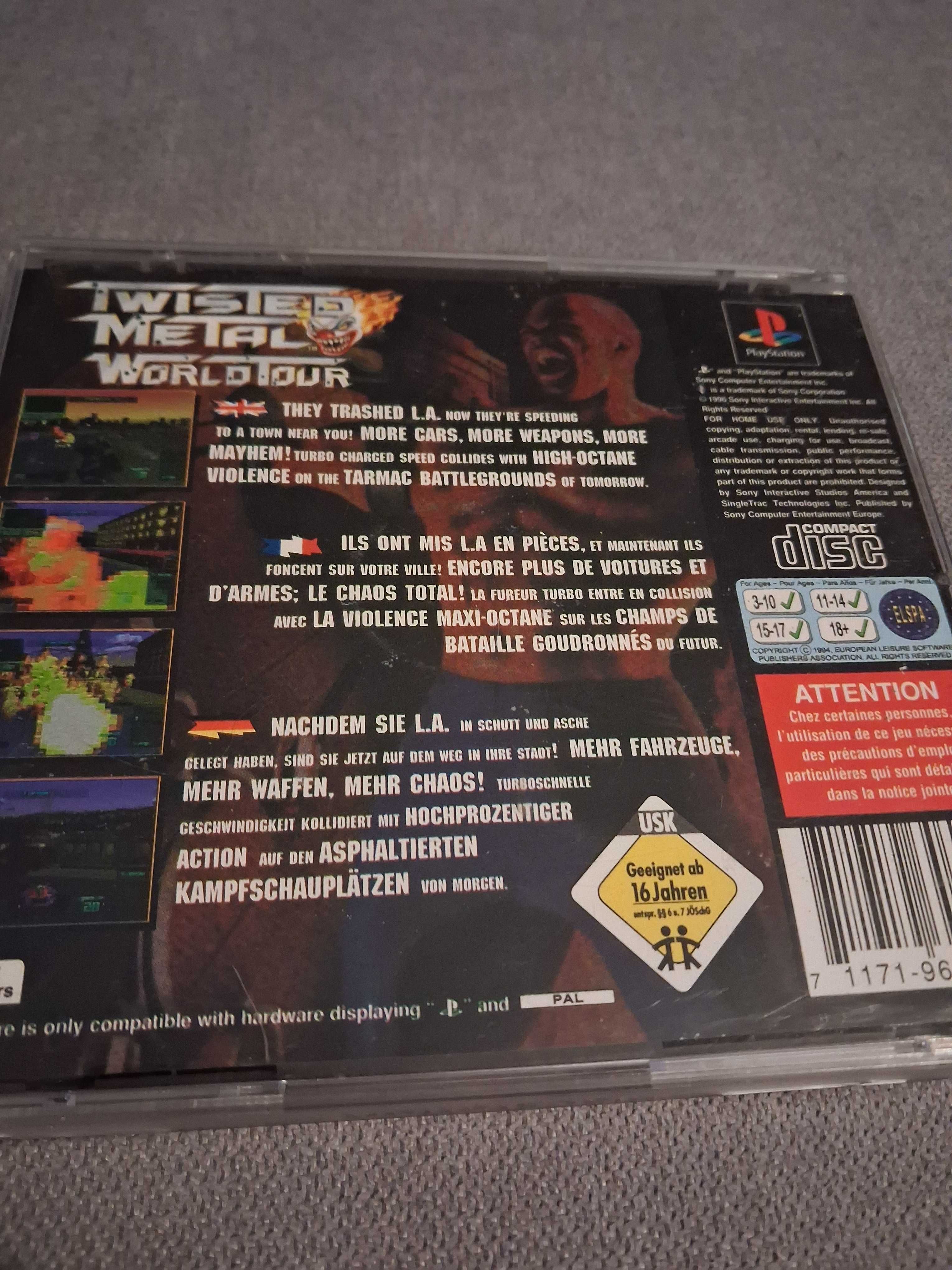 Gra twisted metal 2 psx