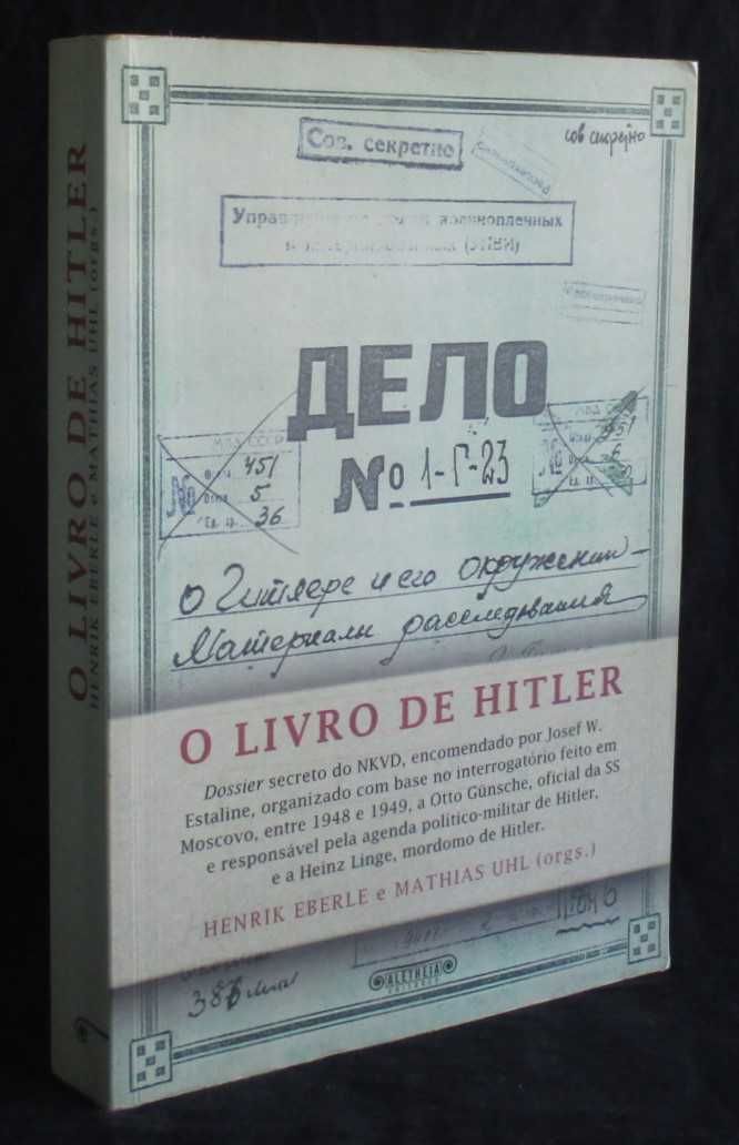 Livro O livro de Hitler Henrik Eberle Alêtheia