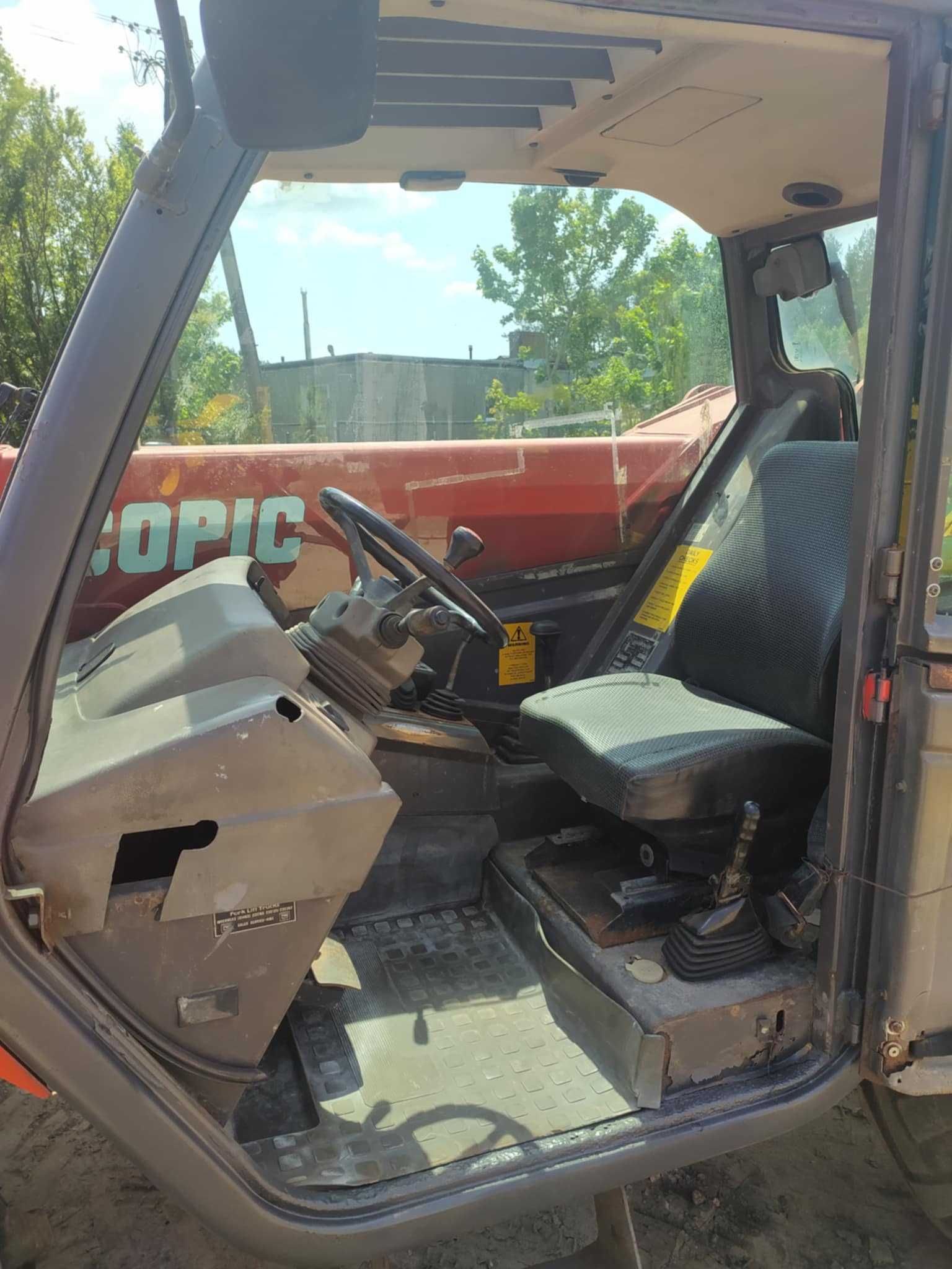 Ładowarka teleskopowa Manitou MLT 728-4 Łyżka + widły 9tyś mtg JCB Cat