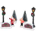 Figurki świąteczne wioska MAGIC VILLAGE 8 el. nowe