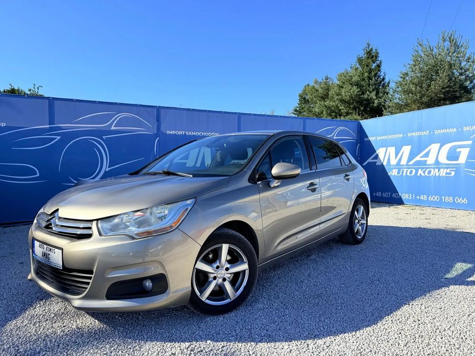 Citroën C4 Książki*2xKluczyk*Salon Polska*Klima*Radio*Czujniki*Gwarancja w cenie*