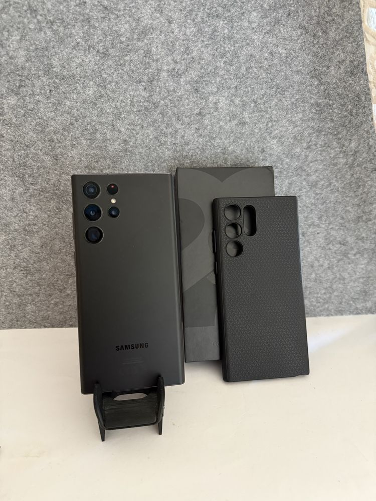 Troco/Vendo Samsung S22 Ultra 256GB Preto ( fatura e garantia)