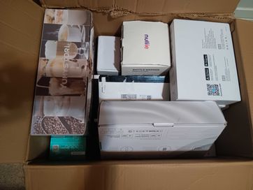 Box paleta Amazon UK EU zwroty elektronika