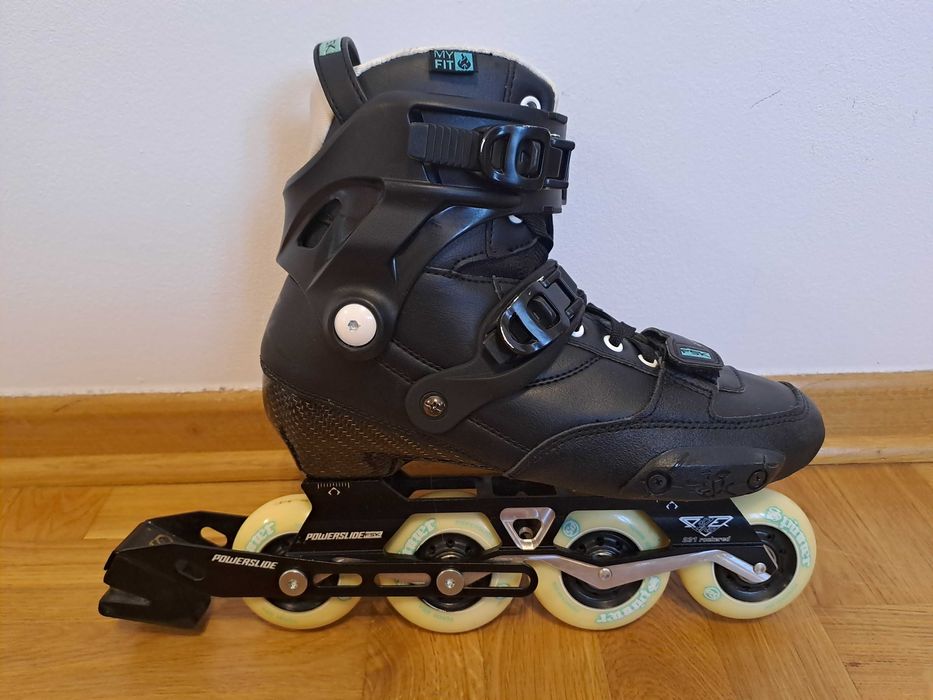 Rolki POWERSLIDE Hardcore EVO rozmiar 40 – jak nowe