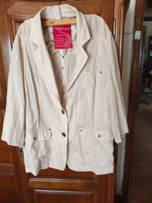 Casaco de Linho Yessica tamanho 44/46