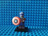Minifigurka kompatybilna z Lego Kapitan Ameryka Marvel avengers