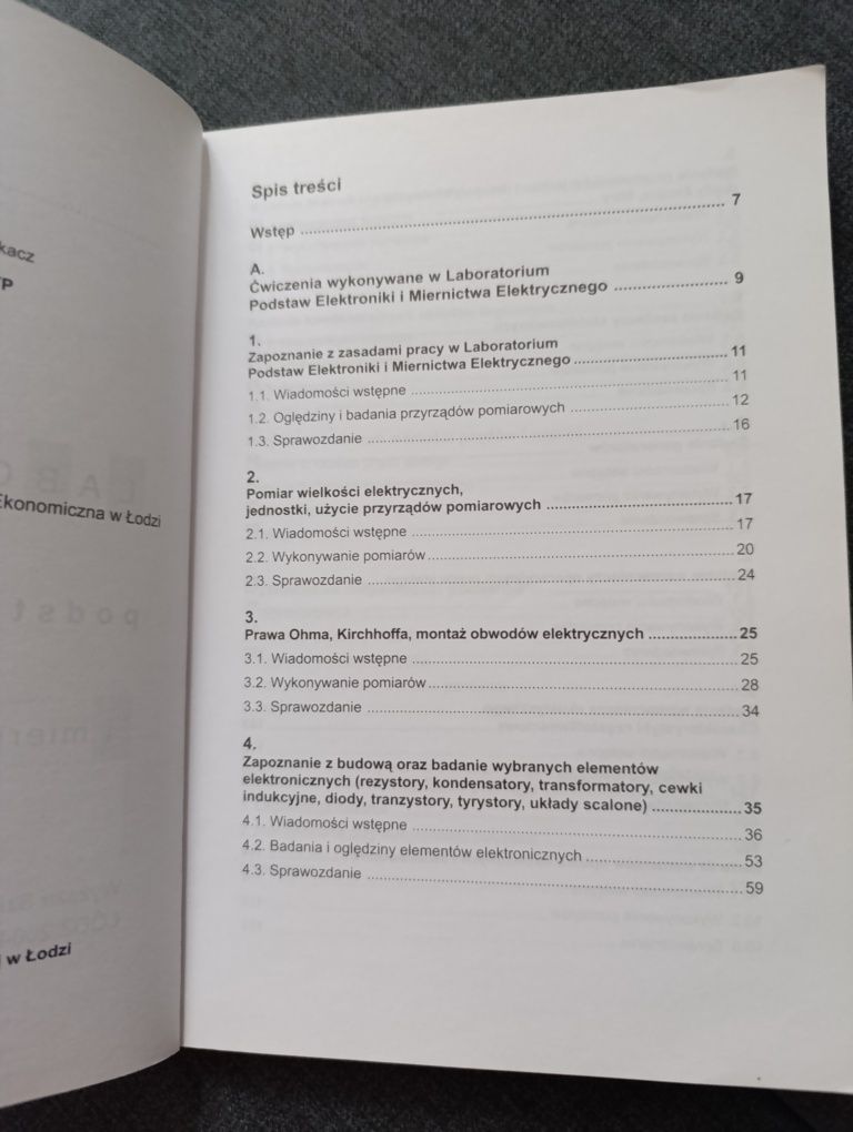 Laboratorium podstaw elektroniki i miernictwa elektrycznego