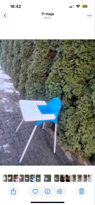 Krzeselko dla dziecka 3 sztuki