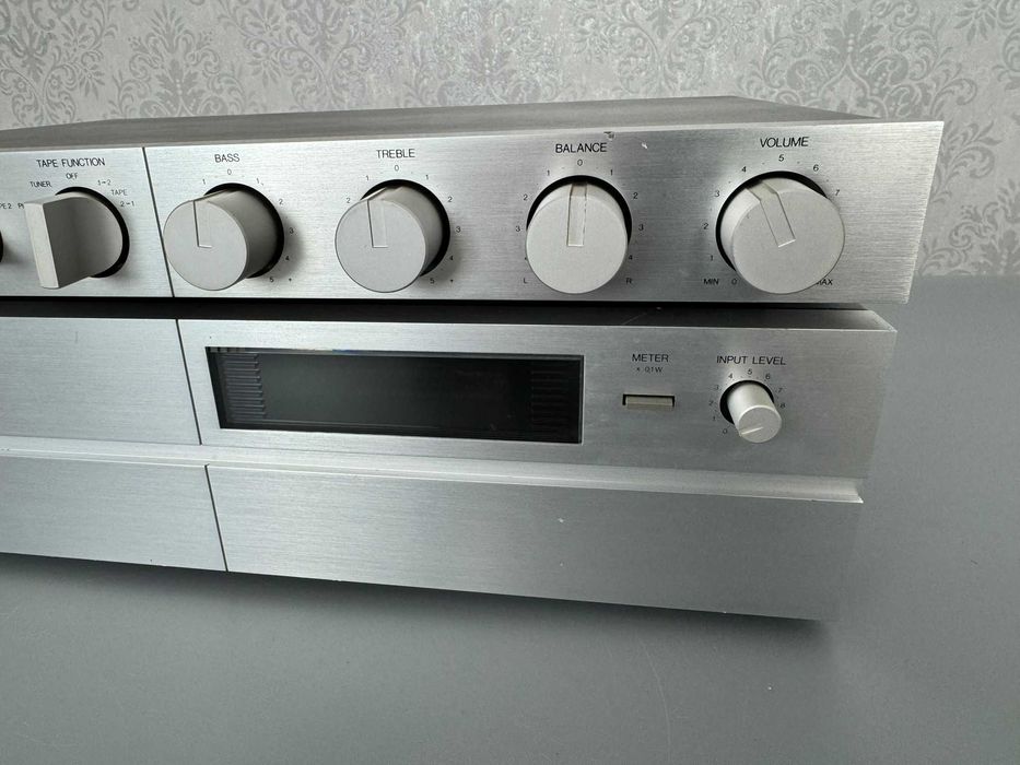 Zestaw BASF HiFi Przedwzmacniacz D-6330 Końcówka Mocy D-6390 Unikat