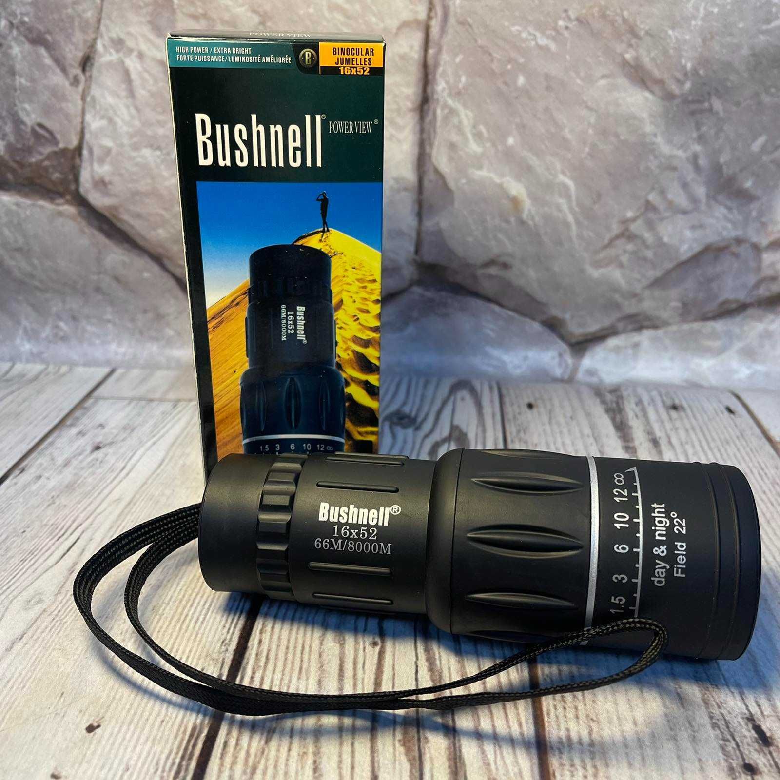 Монокуляр Bushnell 16х52 16 кратный для охоты рыбалки