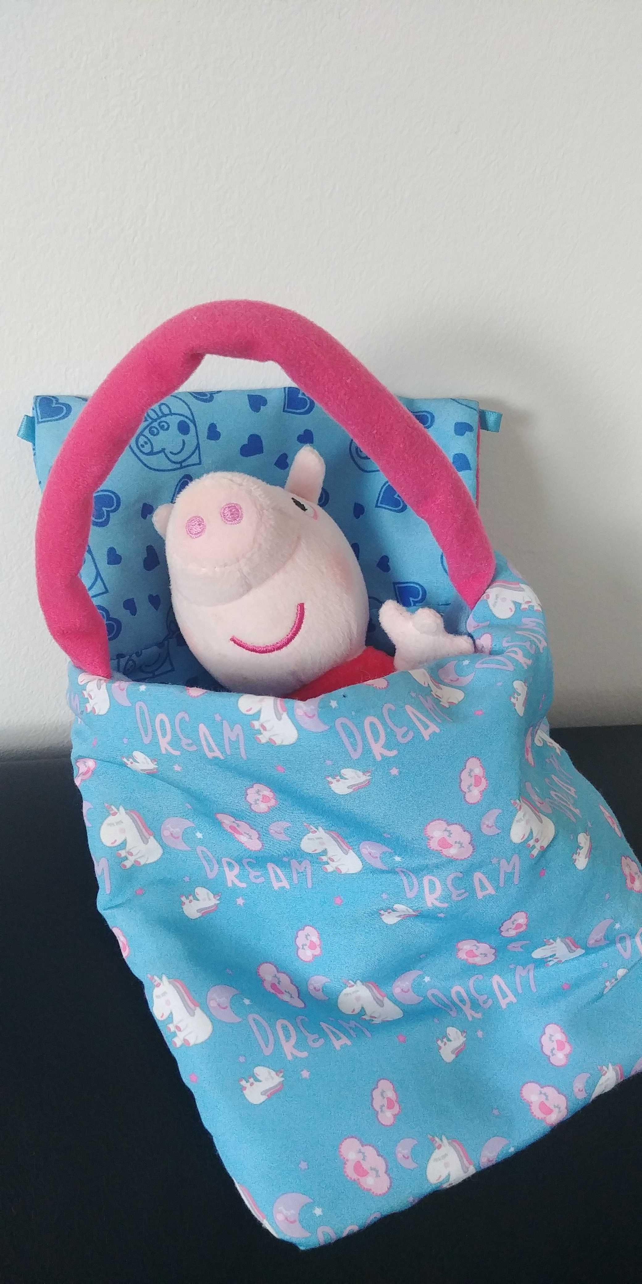 Peppa z Miękkim nosidełkiem z nadrukiem Peppy