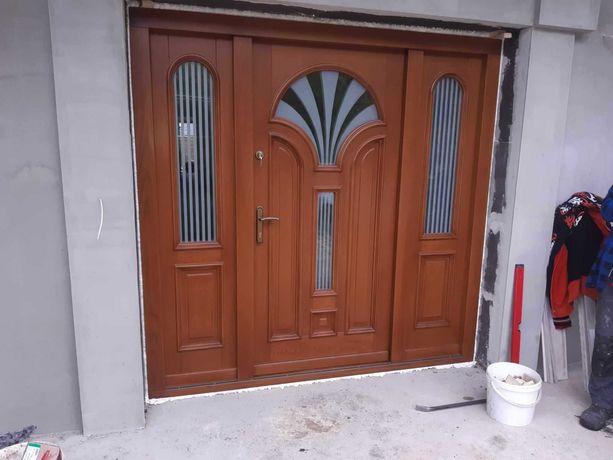 Drzwi zewnetrzne drewniane ,dębowe,klasyczne,nowoczesne , różne wzory.
