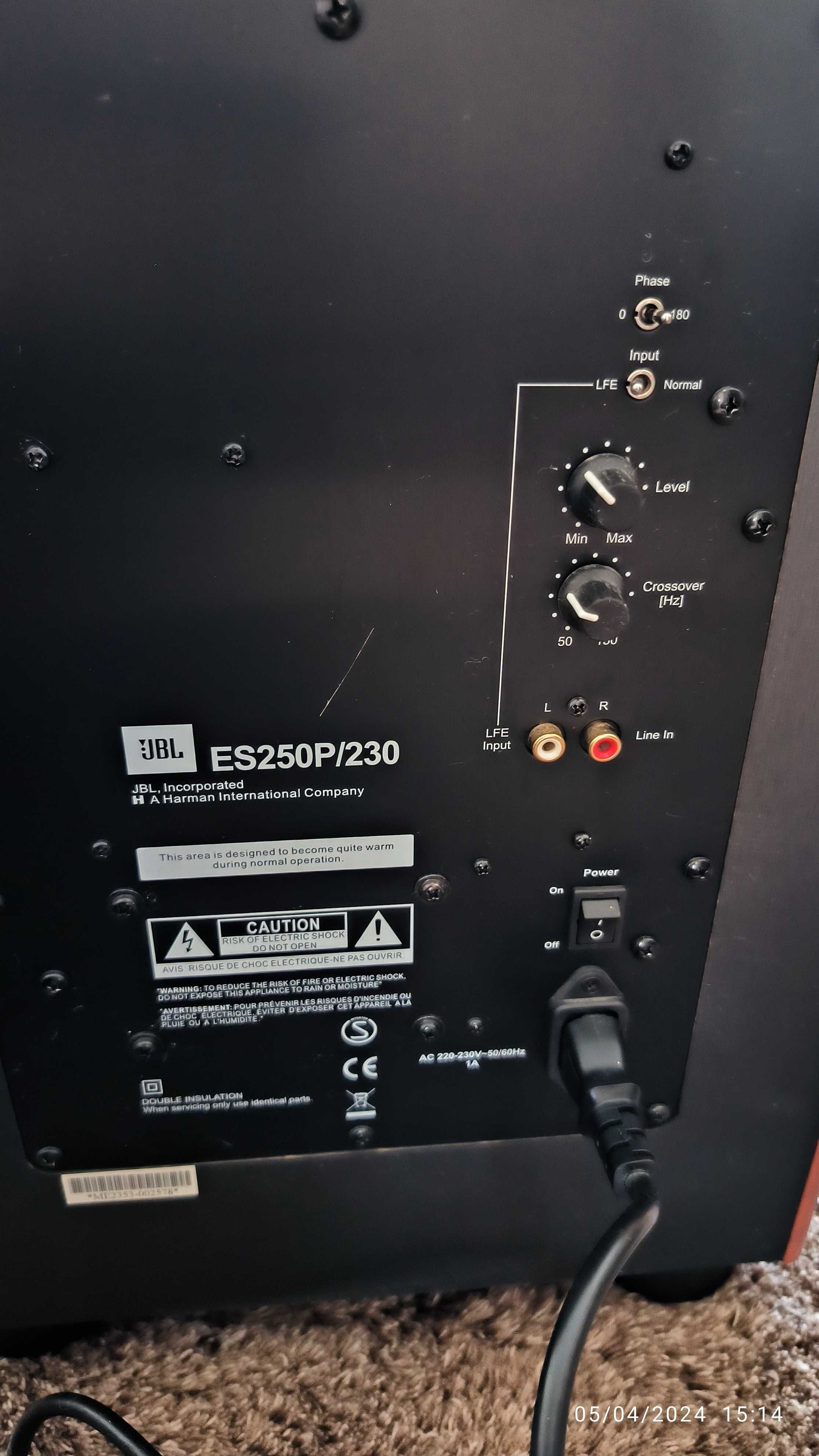 Акустична система JBL ES + Ресивер/підсилювач Denon AVR 2801