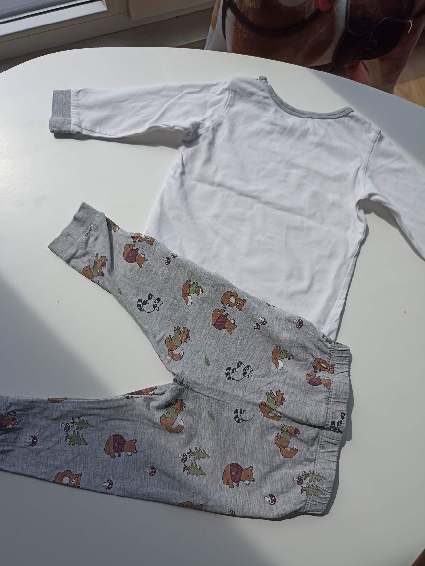 Piżama niemowlęca Misie H&M 74