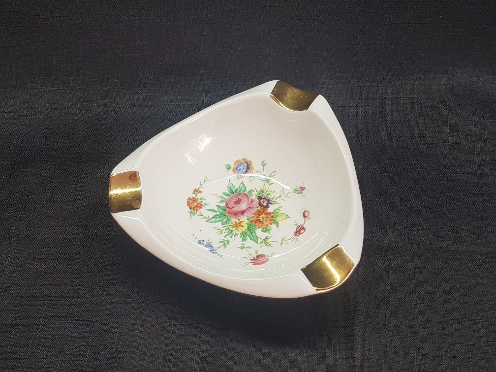 Popielnica Popielniczka porcelana Ćmielów Vintage PRL