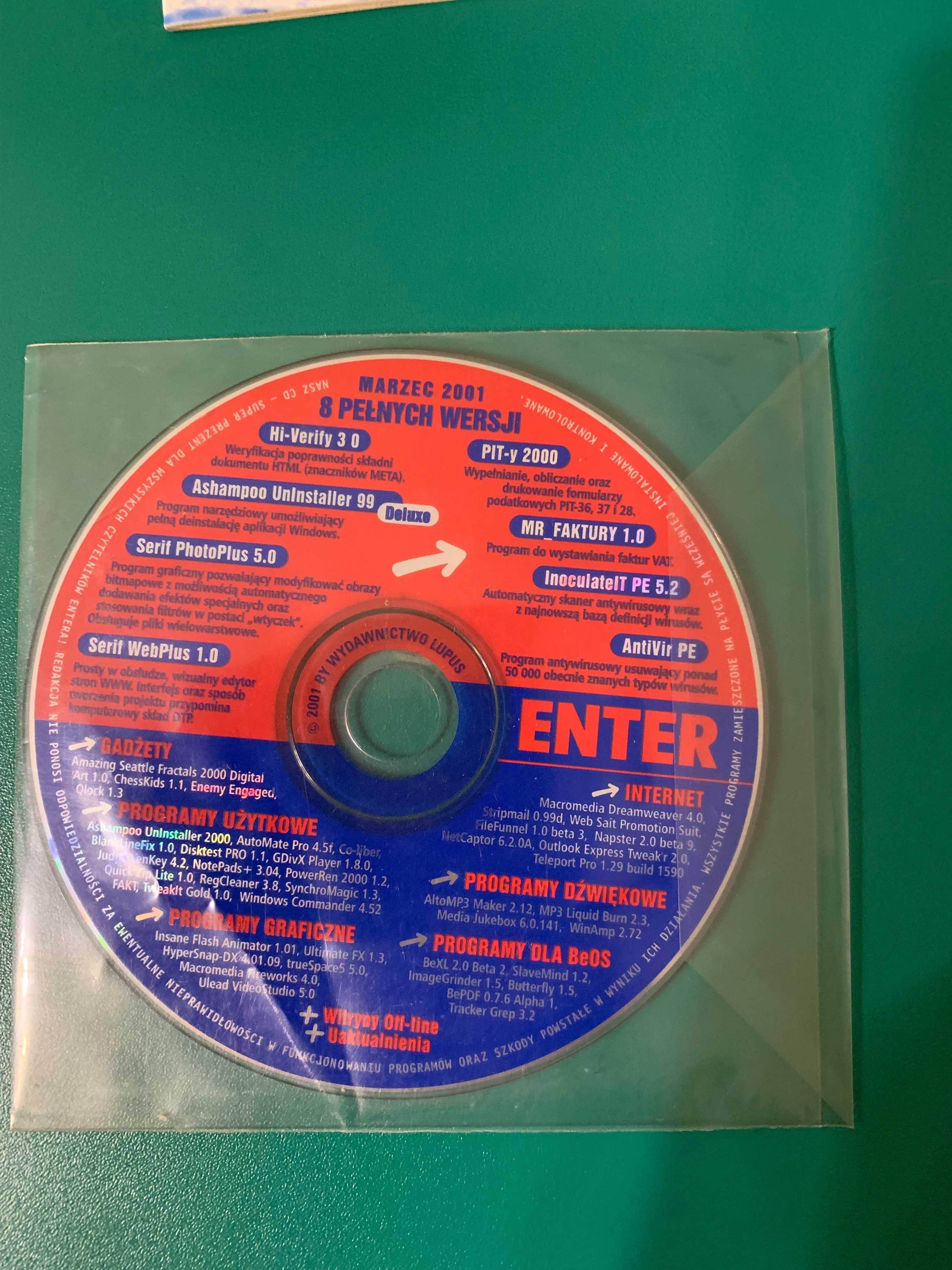 Enter-magazyn komputerowy  marzec 2001
