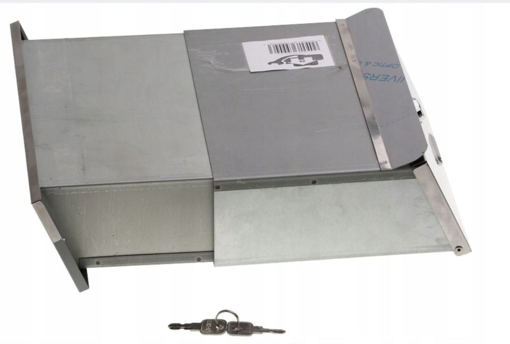 Skrzynka na listy do wmurowania, przelotowa, regulowana