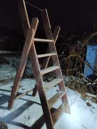 Лестница стремянка деревянная