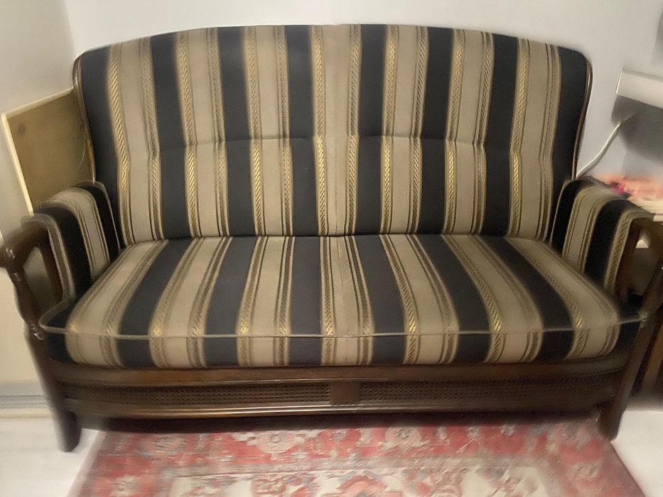 Sofa drewniana stylowa