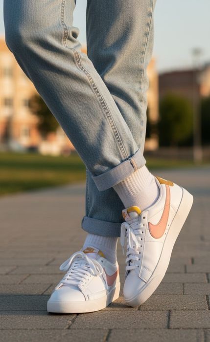 Оригінальні,натуральні,кросівки Nike Blazer Low LE,р.39
