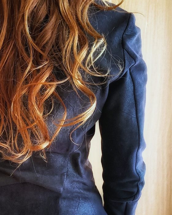 Casaco imitação envelhecido Zara