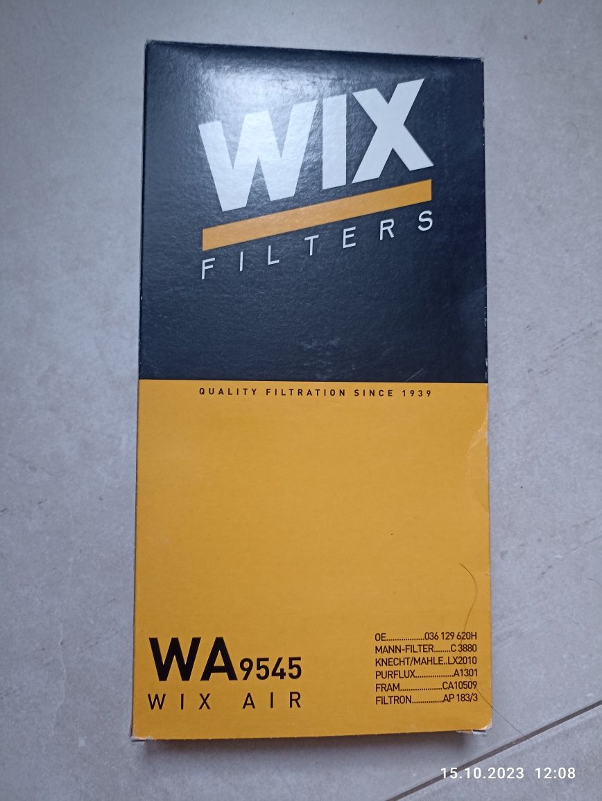 Продам воздушный фильтр двигателя wix wa9545