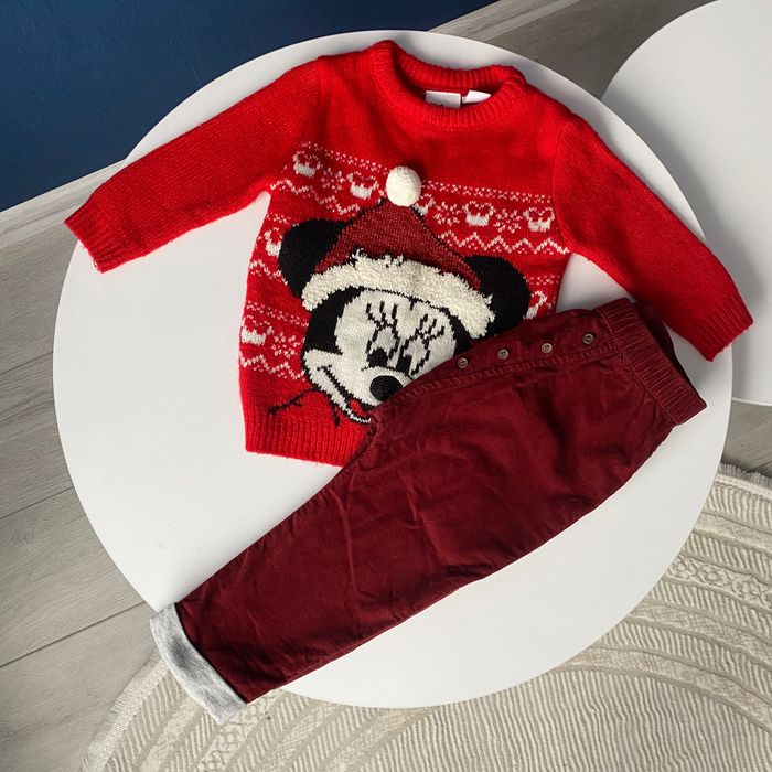 Новорічний комплект на малюка 92 р.