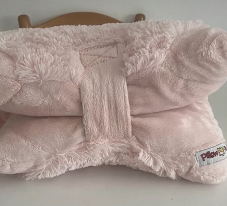 Porquinho que se pode transformar em almofada