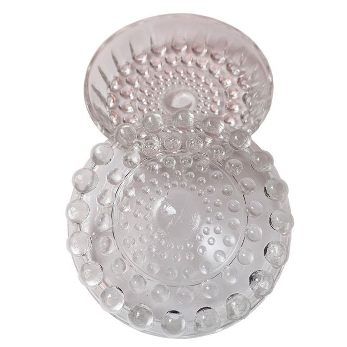 Szklane spodeczki miseczki