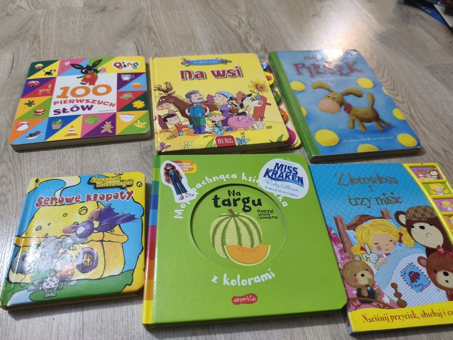 Książeczki dla dziecię twarde