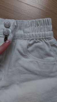 Spódniczka biała Smyk 134 biała dżins